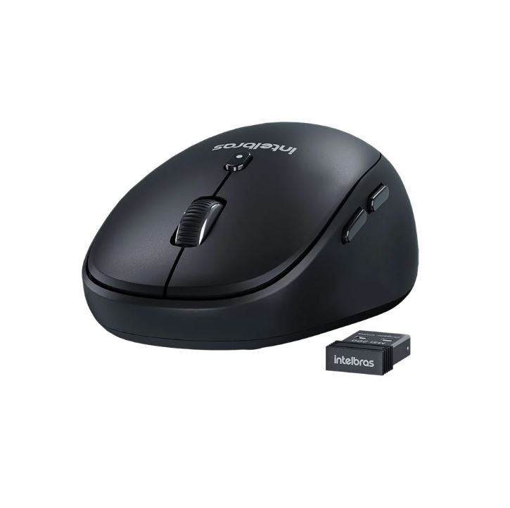 MOUSE SEM FIO INTELBRAS MSI200 - PRETO