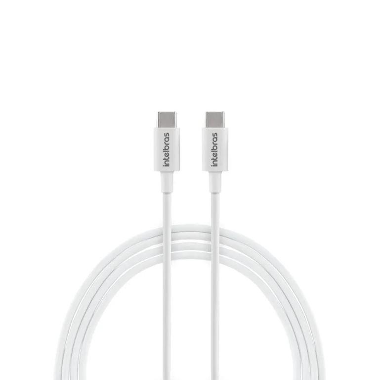 CABO USB-C X USB-C 1,2M PVC BRANCO - INTELBRAS
