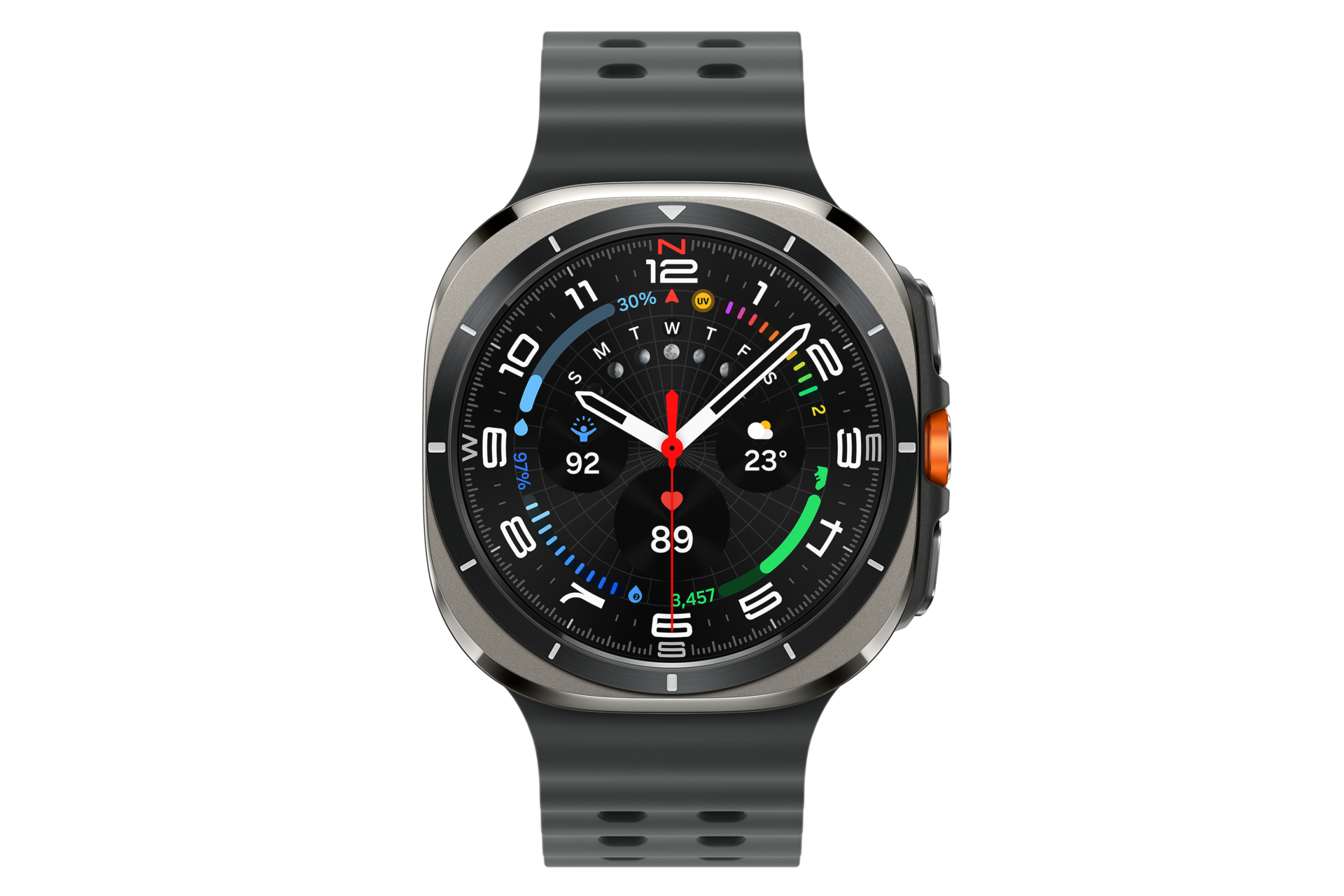 RELOGIO DE PULSO SAMSUNG GALAXY WATCH ULTRA, 47MM, LTE, BLUETOOTH, DISPLAY DE 1.47 \", TITANIO PRATA