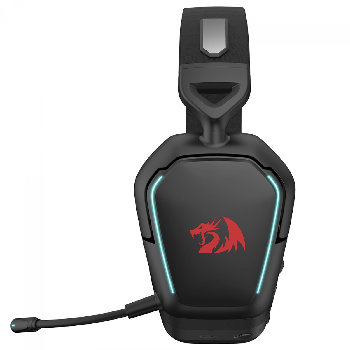 HEADSET GAMER REDRAGON MIRA, DRIVES 40MM, MIC REMOVIVEL, ANC, PRETO