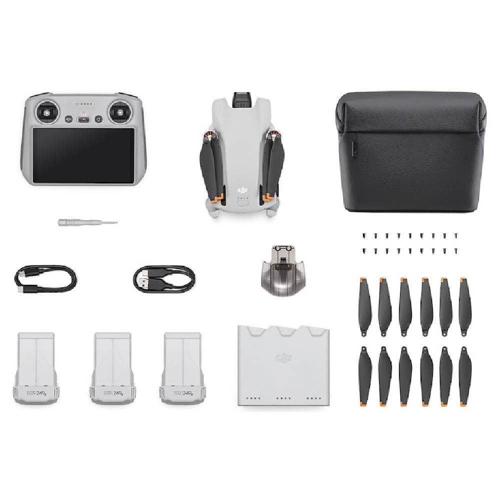 DRONE DJI MINI 3 FLY MORE COMBO COM TELA BR