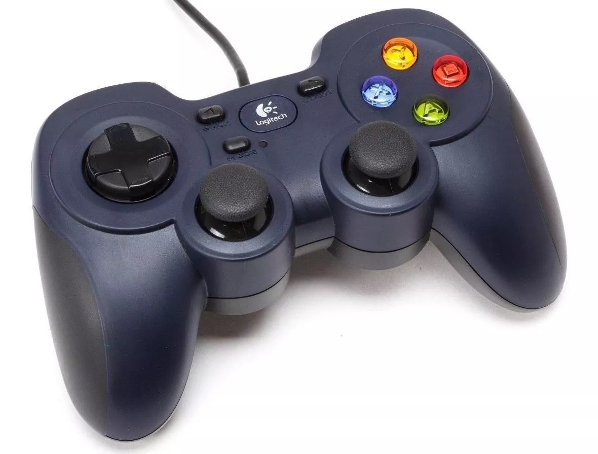 CONTROLE GAMER COM FIO LOGITECH F310, USB, AZUL, 940-000110