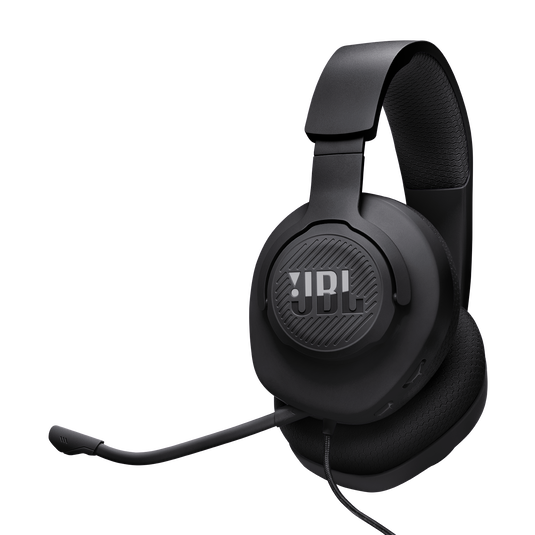 HEADSET GAMER JBL QUANTUM 100M2 PRETO, 3,5MM, MULTIPLATAFORMA, MIC. REMOVIVEL, JBLQUANTUM100M2BLK