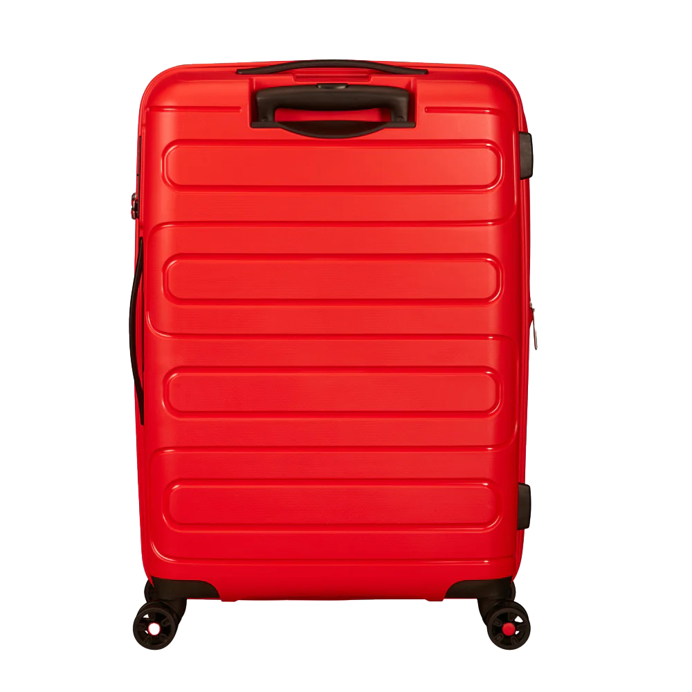 MALA DE VIAGEM AMERICAN TOURISTER, SUNSIDE, MEDIA, EXPANSIVEL, POLIPROPILENO, VERMELHO