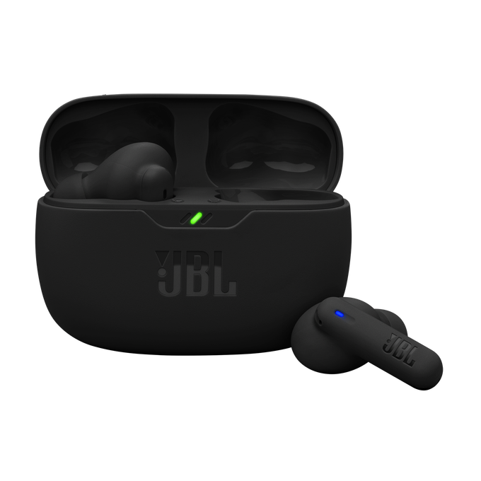 FONE DE OUVIDO JBL TWS WAVE BEAM 2 PRETO, BLUETOOTH 5.3, RESISTENTE A AGUA E POEIRA, JBLWBEAM2BLK