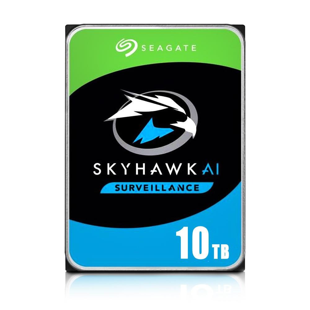 HARD DISK SATA III 10TB 7200RPM 256MB 3,5" SKYHAWK AI P/ DVR - SEAGATE