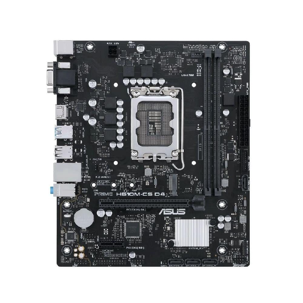 PLACA MAE ASUS PRIME H610M-CS D4, CHIPSET H610, LGA 1700, MATX, DDR4, HDMI/VGA, PCIE 4.0, M.2