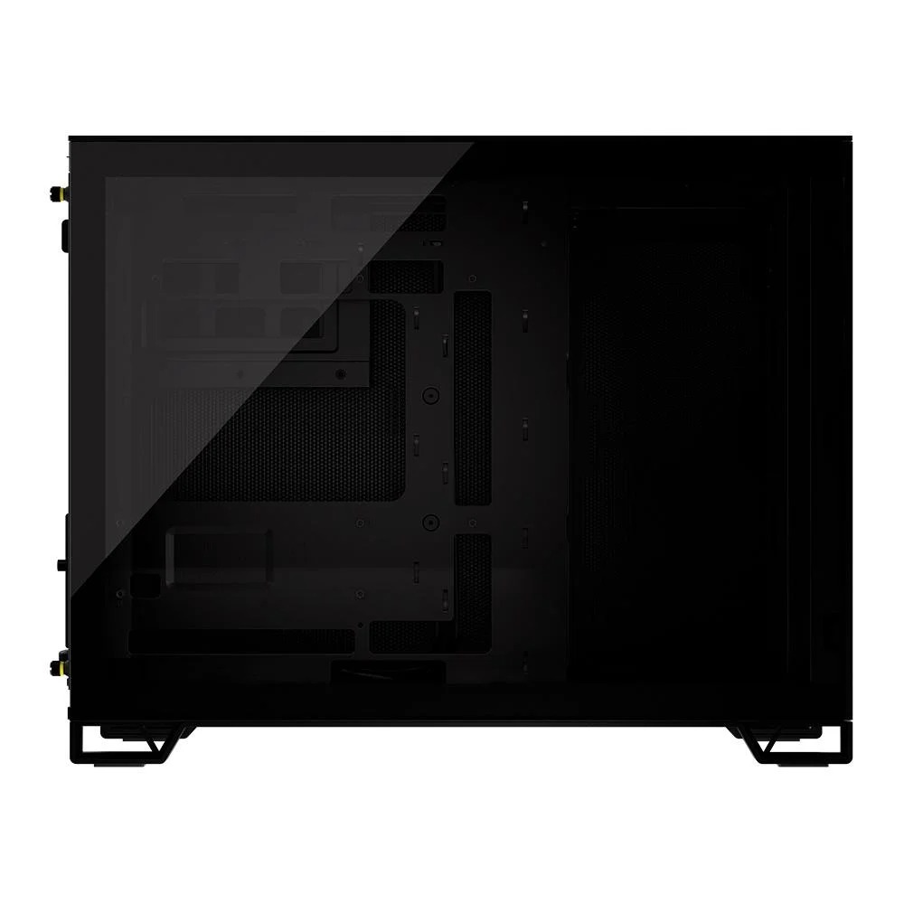 GABINETE GAMER CORSAIR 2500D AIR FLOW M-ATX, MINI-TOWER, VIDRO TEMPERADO, S/ FANS S/ FONTE - PRETO