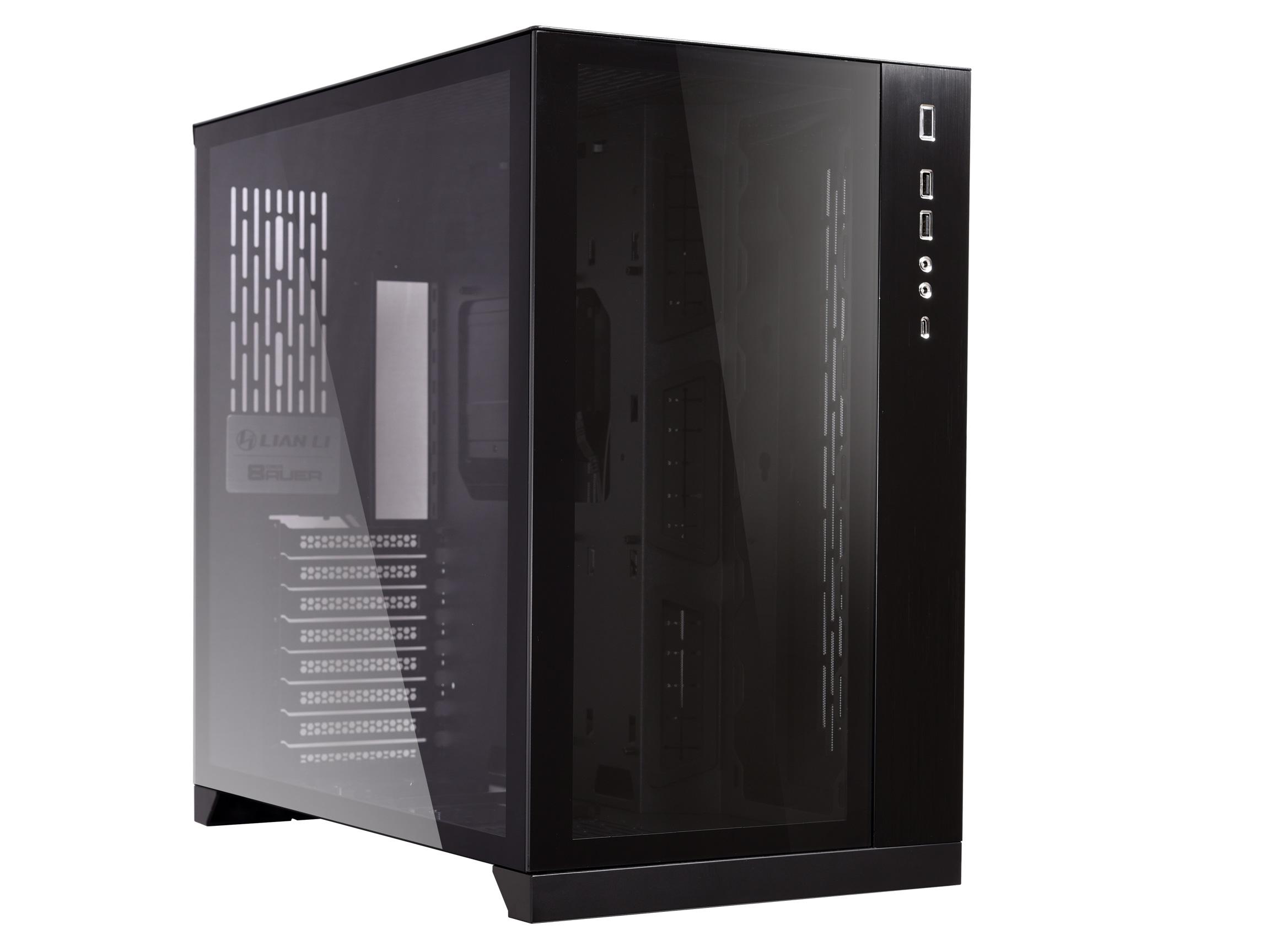GABINETE GAMER ATX LIAN LI O11 DYNAMIC, MID-TOWER, VIDRO TEMPERADO, S/ FONTE S/ FANS - PRETO