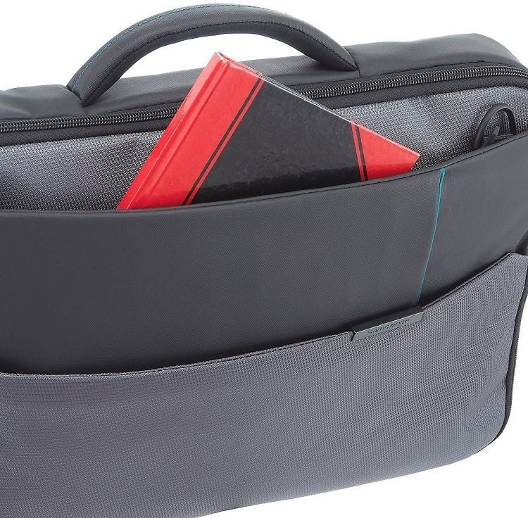 PASTA PARA NOTEBOOK 15,4" SAMSONITE, QIBYTE CINZA ESCURO