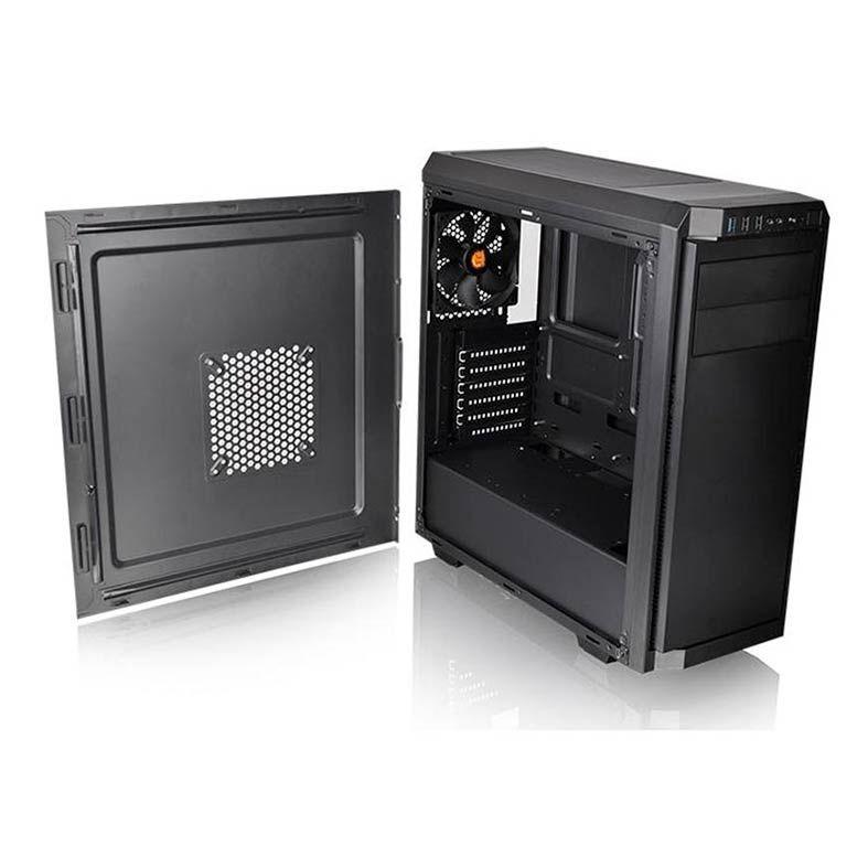 GABINETE ATX THERMALTAKE V100, MID-TOWER, S/ FONTE, C/ 1 FAN, LATERAL ACRILICO