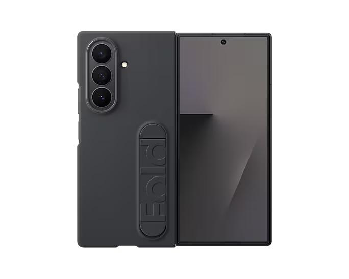 CAPA SILICONE GALAXY Z FOLD7 PRETO