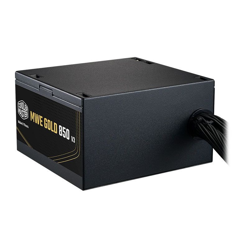 FONTE COOLER MASTER ATX 3.1 850W MWE GOLD 850 V3 PFC ATIVO 80 PLUS GOLD C/ CABO DE FORÇA