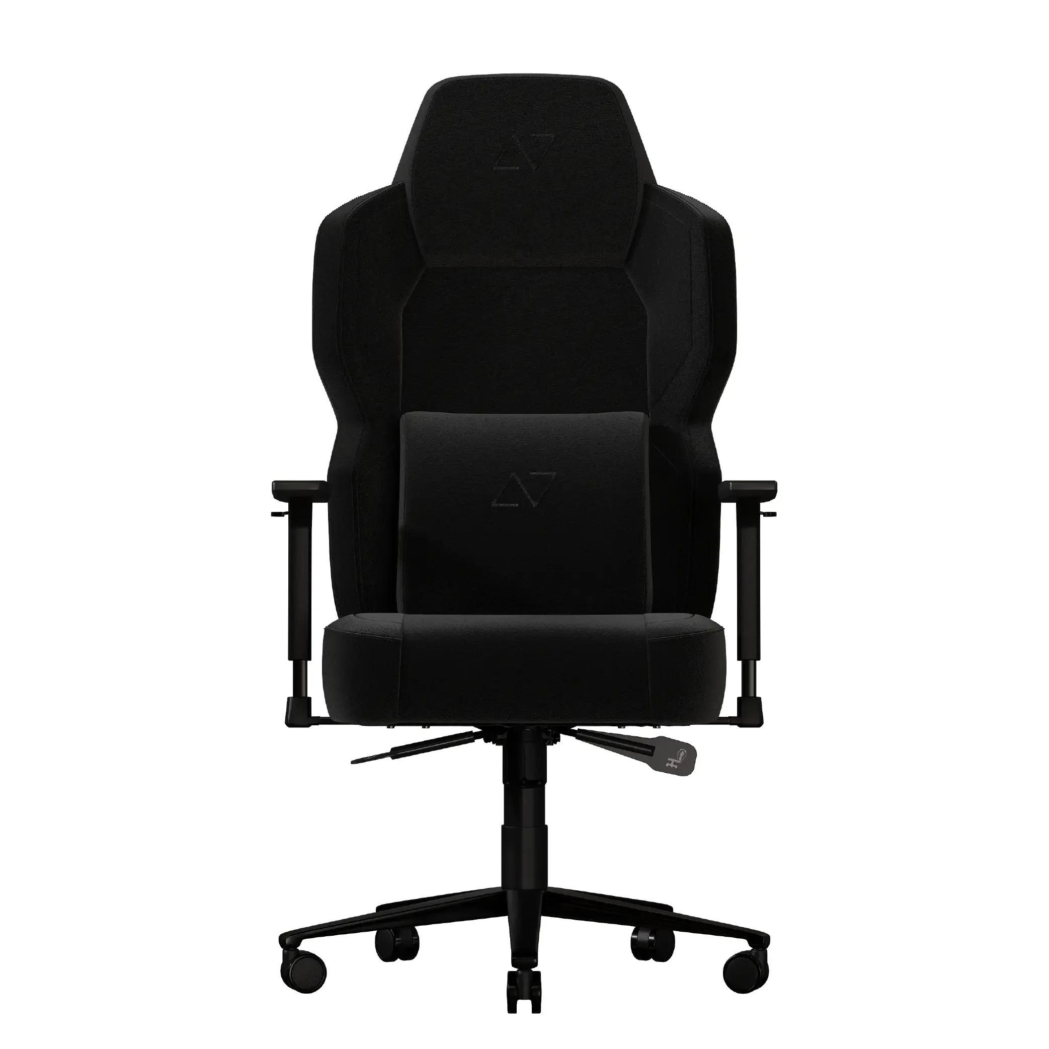 CADEIRA GAMER ELEMENTS MAGNA, APOIO DE BRAÇO 4D, 130KG, RECLINÁVEL, LINHO FINO, GRAFITE