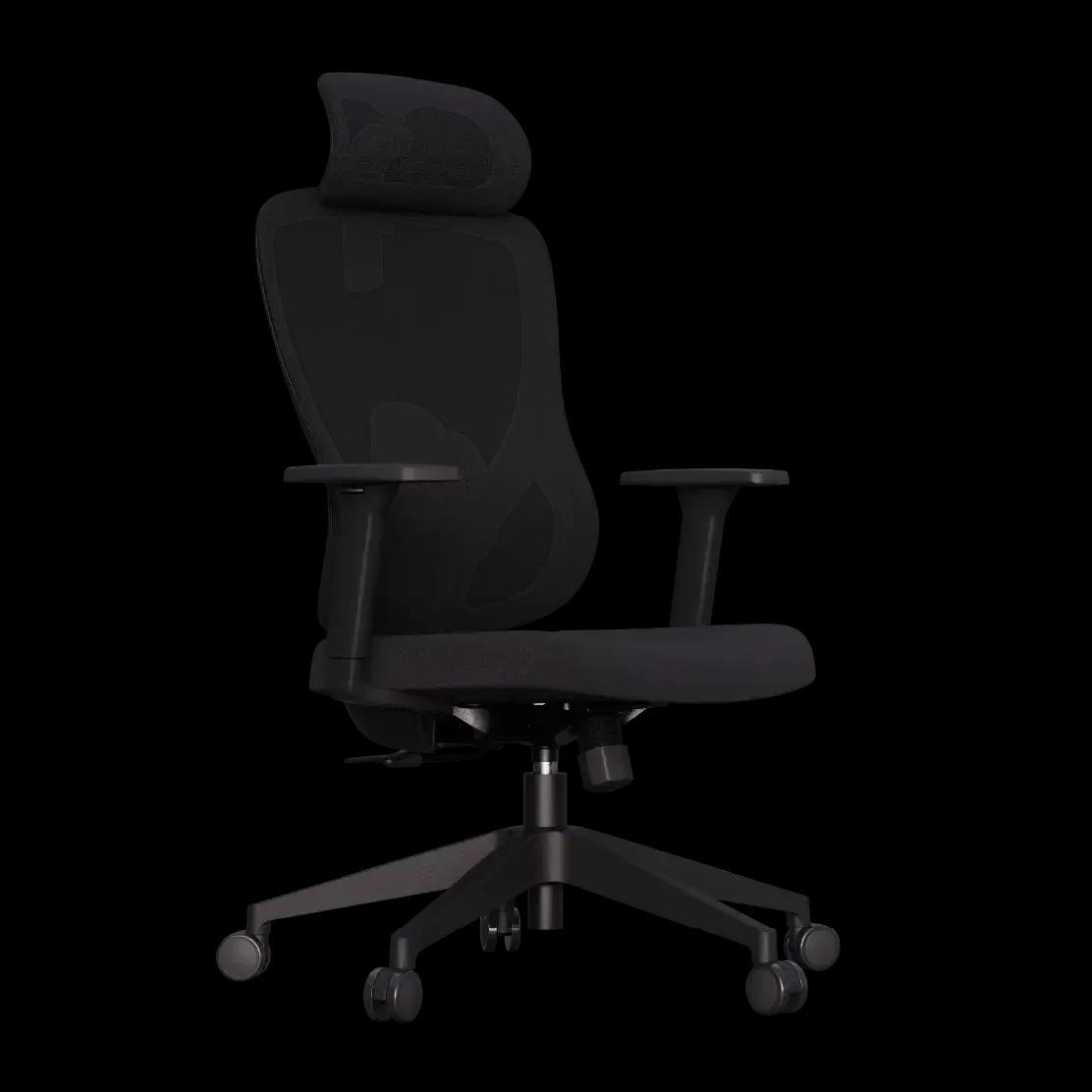 CADEIRA DE ESCRITORIO ERGONIMICA ELEMENTS SARIN PRETO