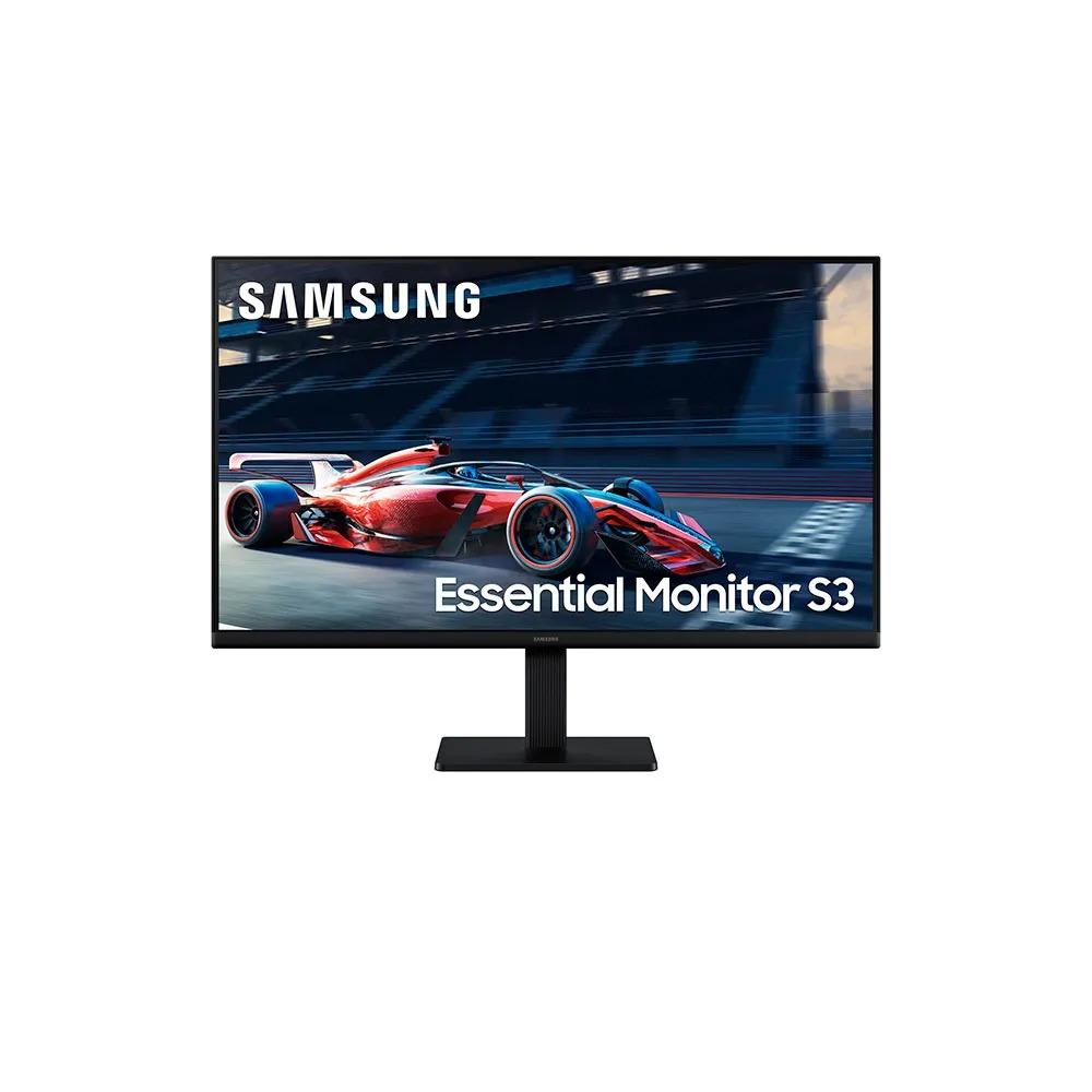 MONITOR GAMER SAMSUNG ESSENTIAL S3 27'', FHD, 100HZ , 5MS, IPS, HDMI/VGA - PRETO