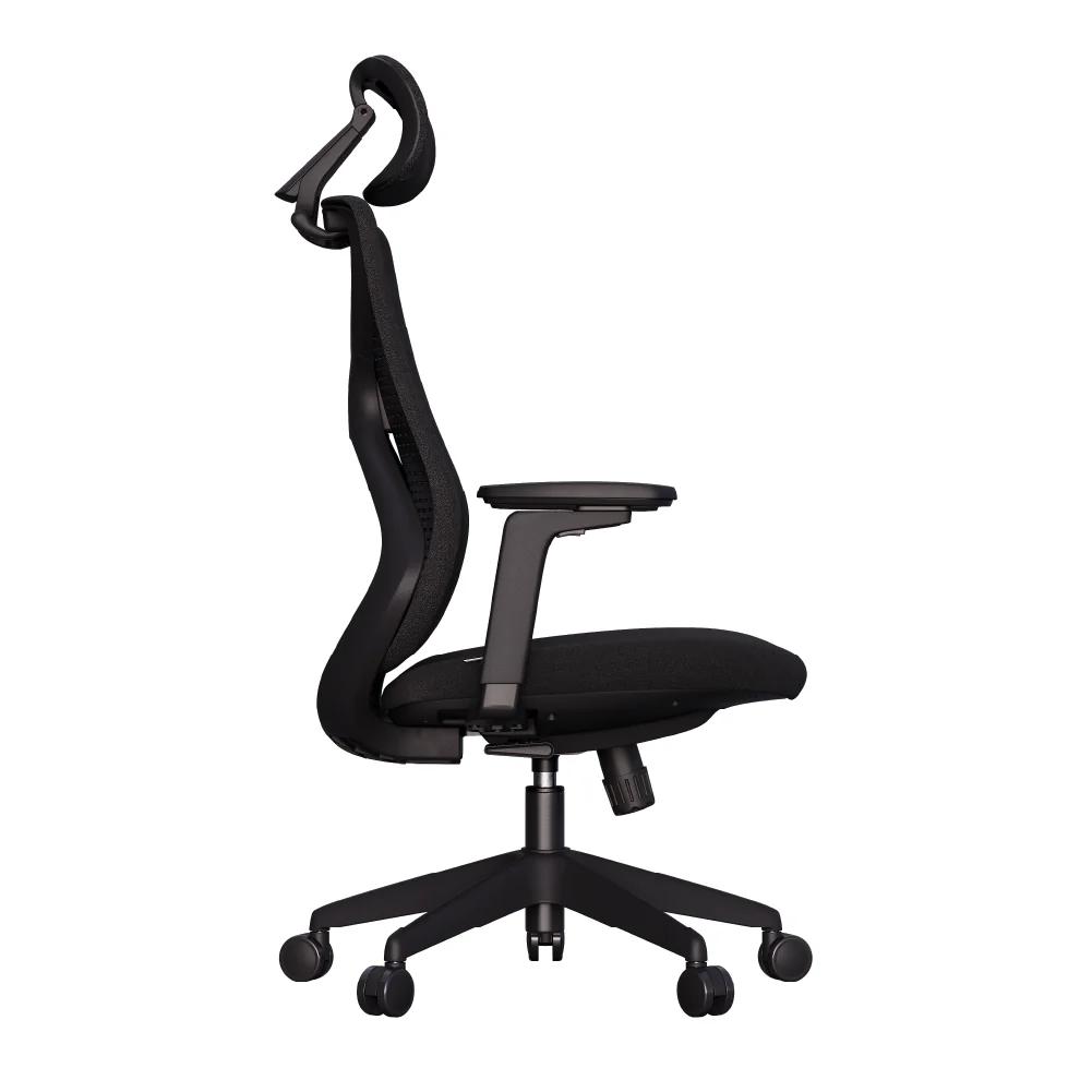 CADEIRA DE ESCRITORIO ERGONOMICA ELEMENTS AIVEN - PRETO