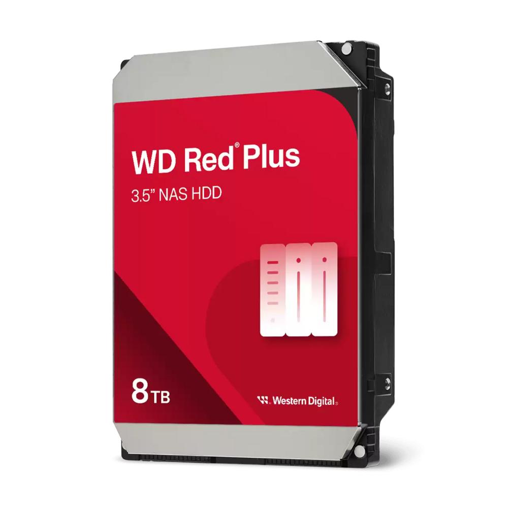 HARD DISK SATA III 8TB 5640RPM 256MB WD RED PLUS P/ NAS - WD80EFPX