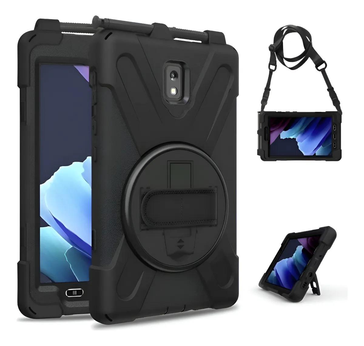 CAPA ROBUSTA PARA TABLET DA SAMSUNG TAB ACTIVE 5 X306B/X300 PRETO