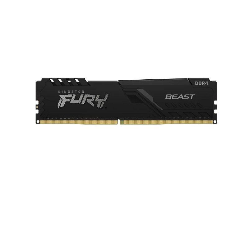 MEMORIA 8GB DDR4 3200MHZ 1.2V CL16 FURY BEAST BLACK P/ DESKTOP - KINGSTON