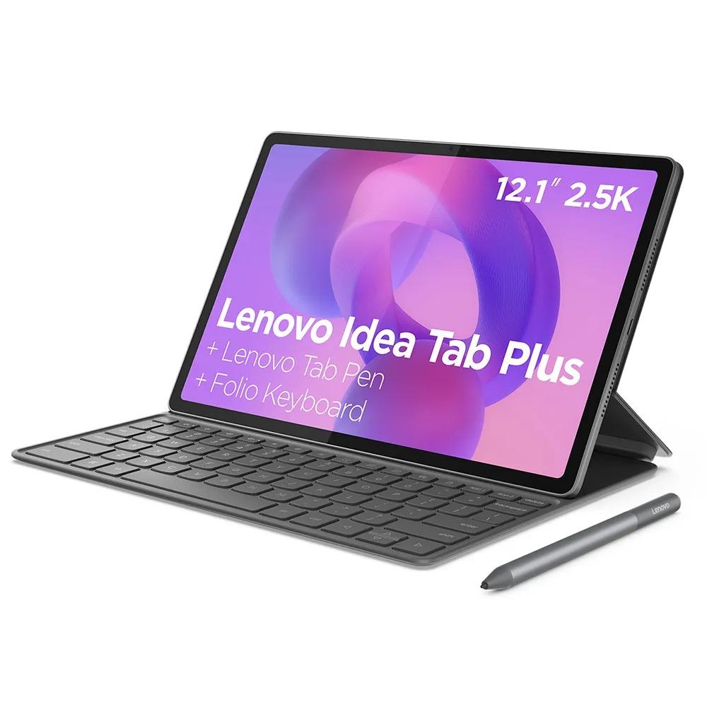 Tablet Idea Tab Plus 12.1", Wi-Fi, 8GB RAM, 128GB, Câmera 13MP+8MP, Caneta + Capa Teclado Incluso