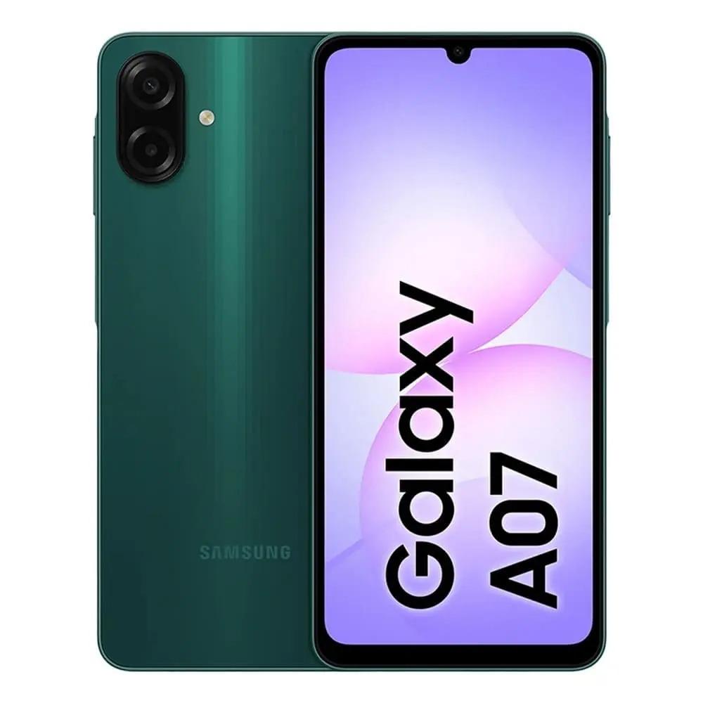 SMARTPHONE SAMSUNG GALAXY A07, 256GB, 8GB RAM, CAMERA 50MP + SELFIE 8MP, TELA 6,7" - VERDE