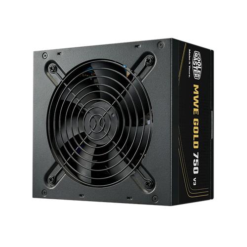 FONTE COOLER MASTER ATX 3.1 750W MWE GOLD 750 V3 PFC ATIVO 80 PLUS GOLD C/ CABO DE FORÇA