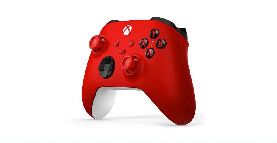 CONTROLE SEM FIO XBOX - PULSE RED