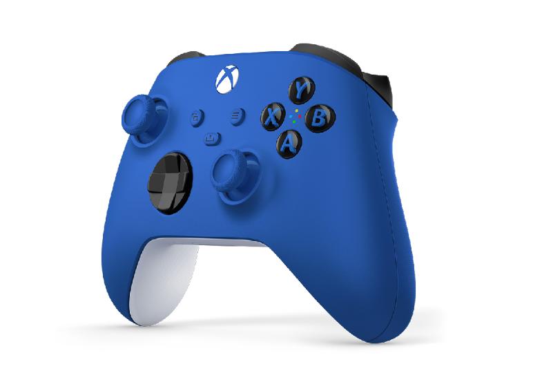 CONTROLE SEM FIO XBOX - SHOCK BLUE