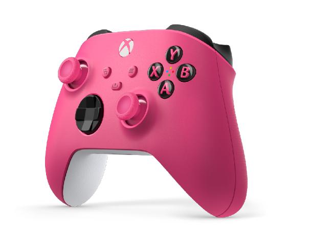 CONTROLE SEM FIO XBOX - DEEP PINK