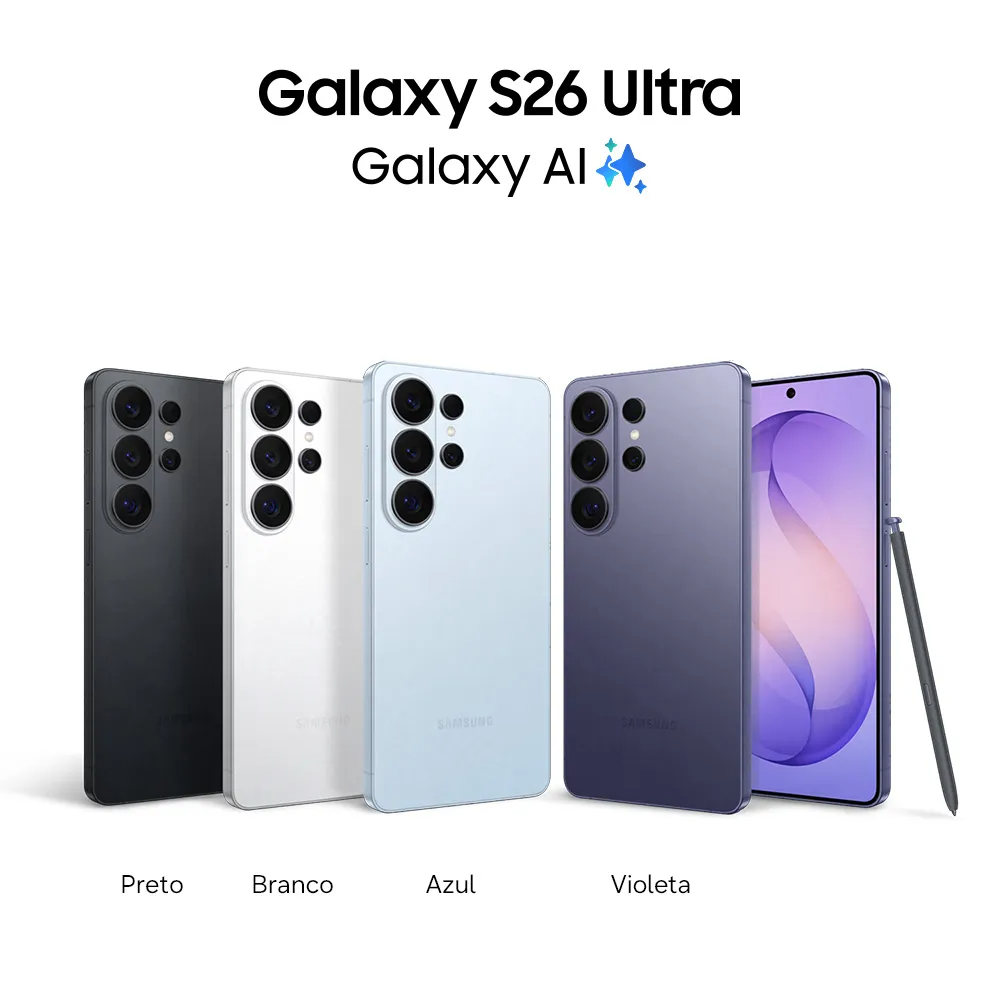 SMARTPHONE SAMSUNG GALAXY S26 ULTRA 5G AZUL 256GB, 12GB RAM, 6.9", GALAXY AI, 5000MAH, ANDROID 16