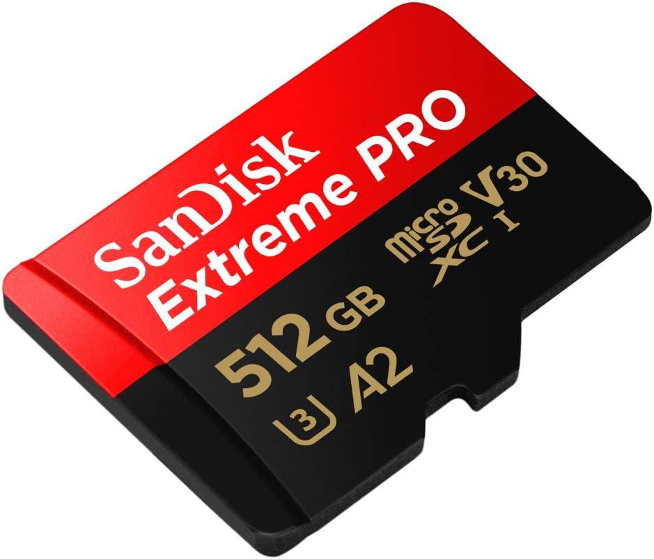 CARTAO 512G MICRO SDXC EXTREME PRO 200MB/S LEITURA 140MB/S ESCRITA - SANDISK