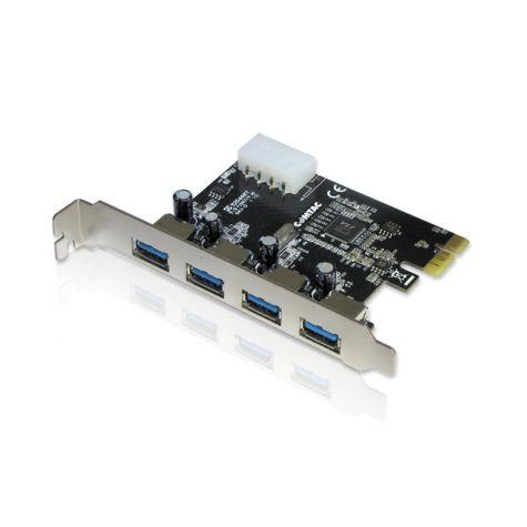 PLACA PCI-EXPRES USB 3.0 4 PORTAS GVCABOS