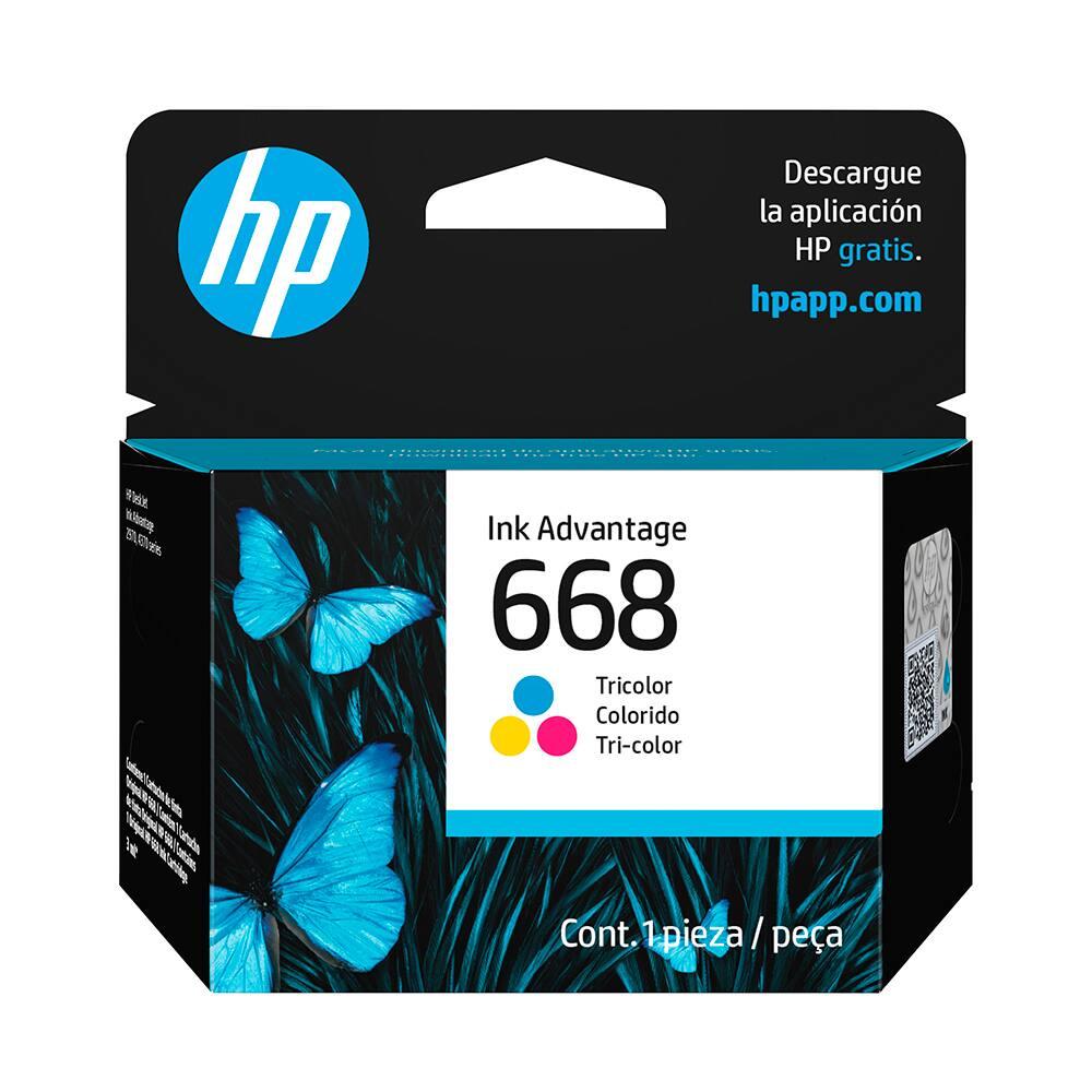 Cartucho de Tinta HP 668 Colorido Advantage Original