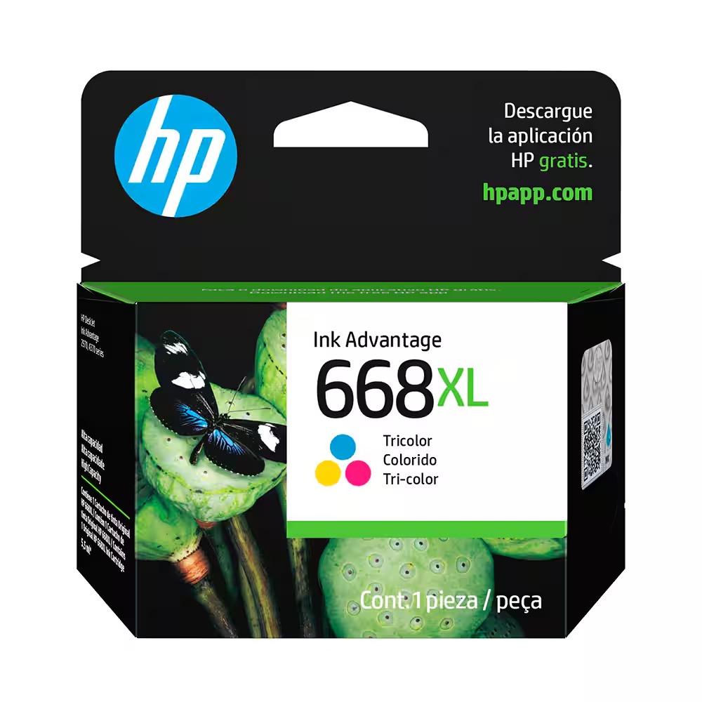 Cartucho de Tinta HP 668XL Colorido Advantage Original