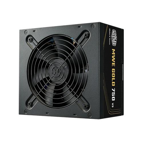 FONTE ATX 3.1 750W 80 PLUS GOLD COOLER MASTER MWE V3 PFC ATIVO S/ CABO DE FORÇA