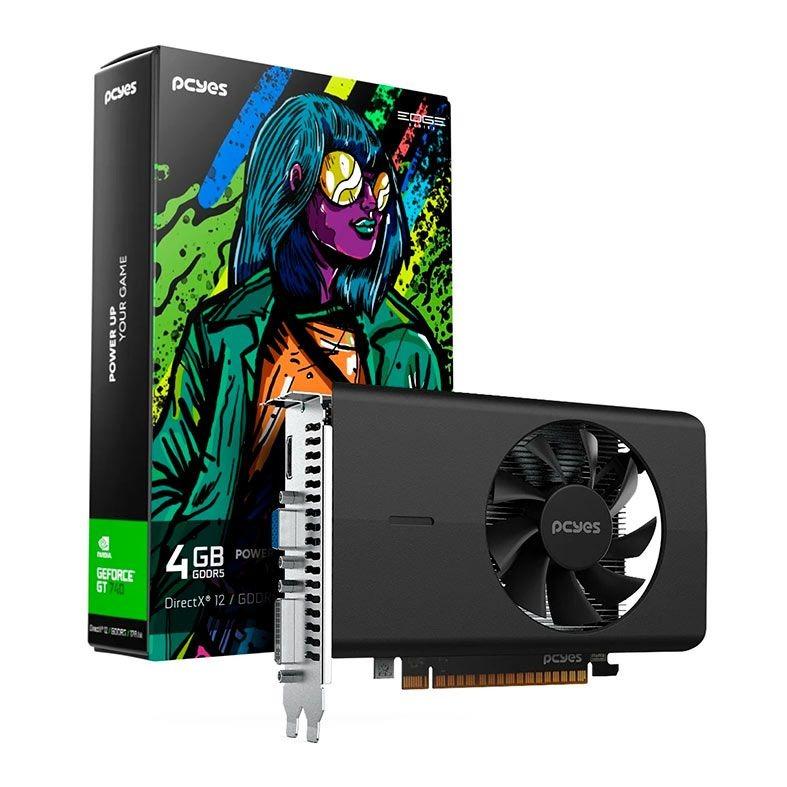 PLACA DE VIDEO NVIDIA GEFORCE GT 740 2GB GDDR5 128-BIT SINGLE FAN PROJETO EDGE - PCYES