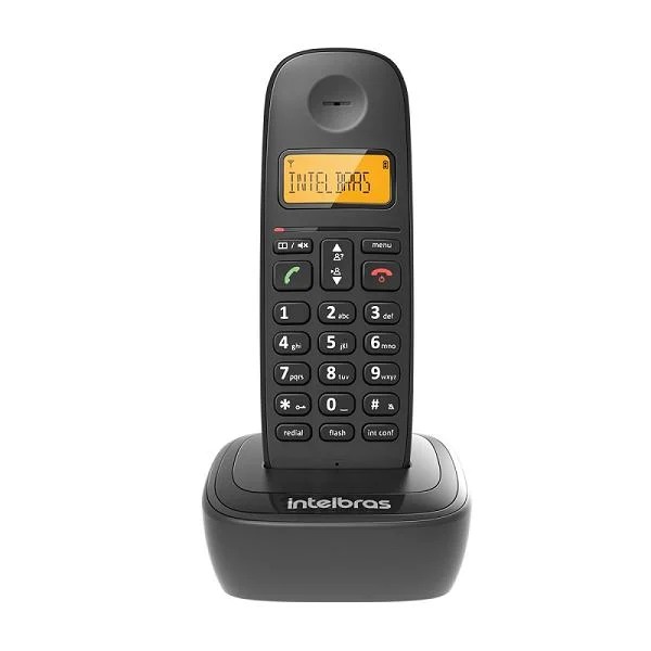 TELEFONE SEM FIO INTELBRAS TS 2512 DIGITAL COM RAMAL ADICIONAL - PRETO