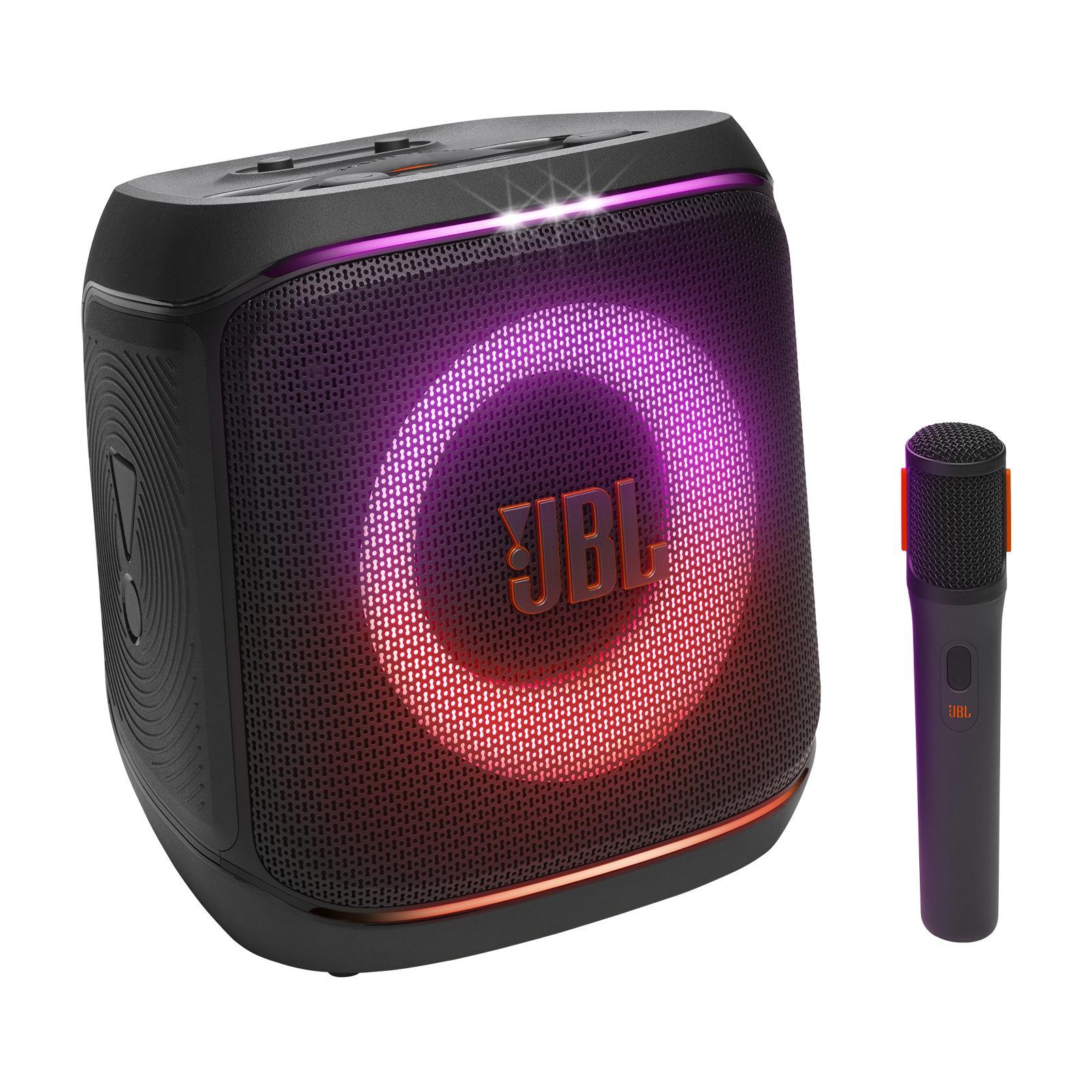 CAIXA DE SOM JBL PARTYBOX ENCORE 2, COM 2 MICROFONES, 100W, BLUETOOTH 5.4, IPX4, JBLPBENCORE22MICBR