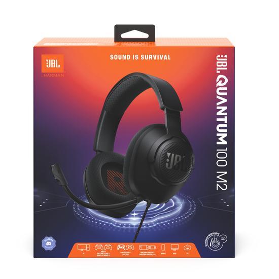 Headset Gamer JBL Quantum 100M2 Preto, 3,5mm, Multiplataforma, Mic. Removivel, JBLQUANTUM100M2BLK