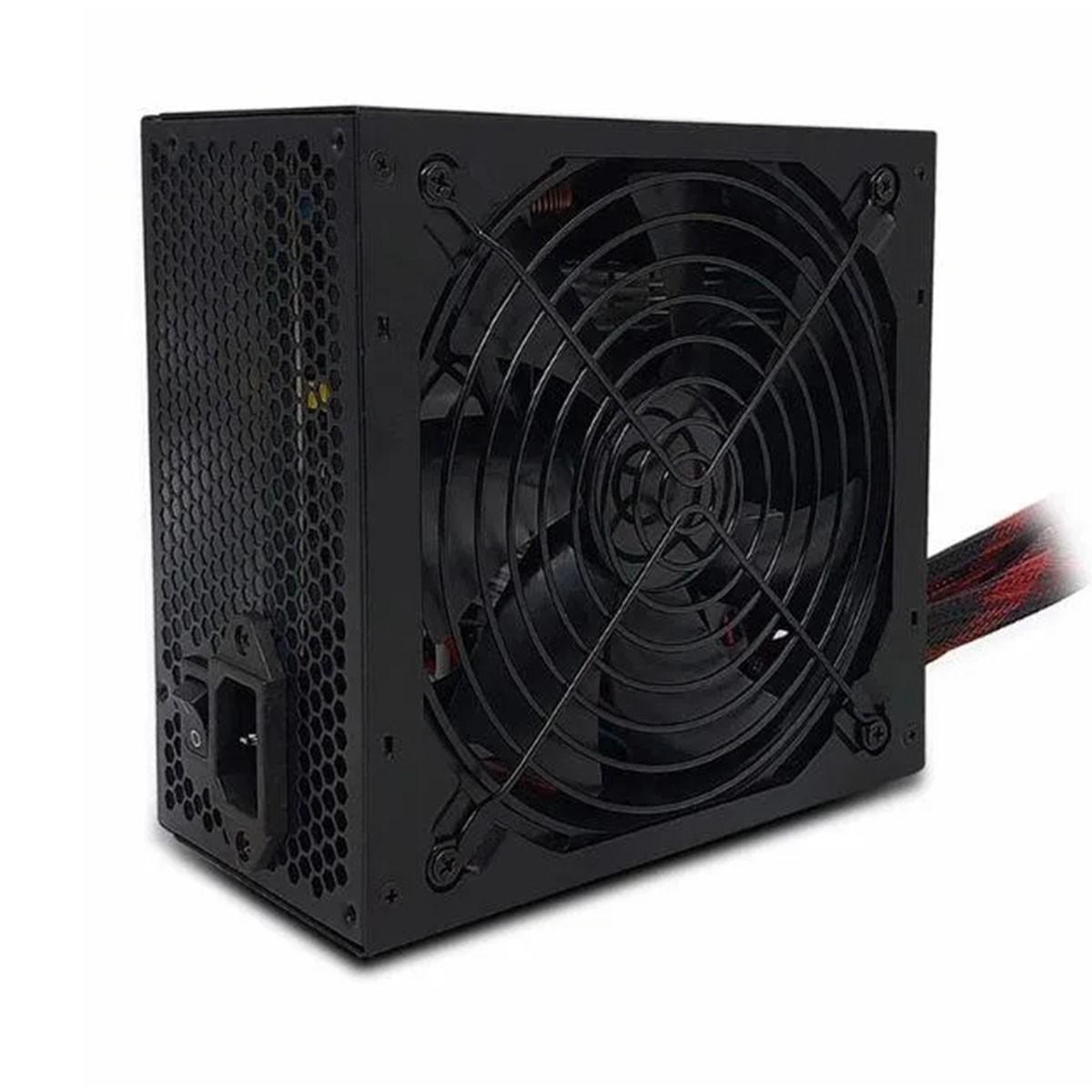 FONTE DUEX 500FSE+, 500W, 80 PLUS BRONZE, PFC ATIVO, DX 500FSE+