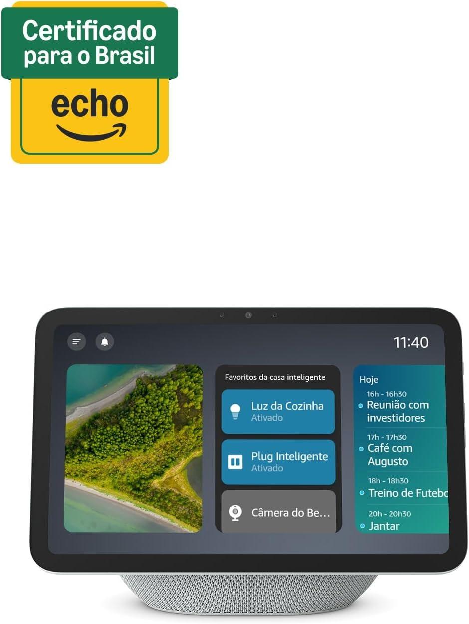 AMAZON ECHO SHOW 8 NOVO DESIGN,TELA VIBRANTE HD DE 8,7",ÁUDIO ESPACIAL E ALEXA,BRANCA B0DYCH6J41