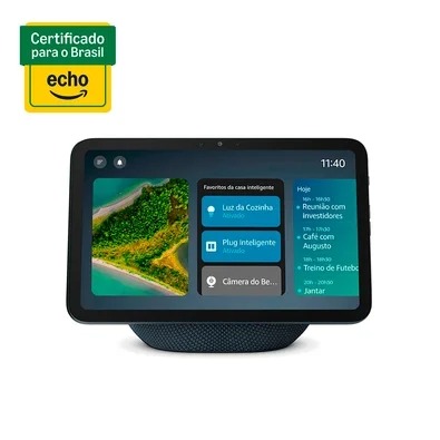 ECHO SHOW 8 NOVO DESIGN,TELA VIBRANTE HD DE 8,7",ÁUDIO ESPACIAL E ALEXA,GRAFITE B0DYC2GV1Z