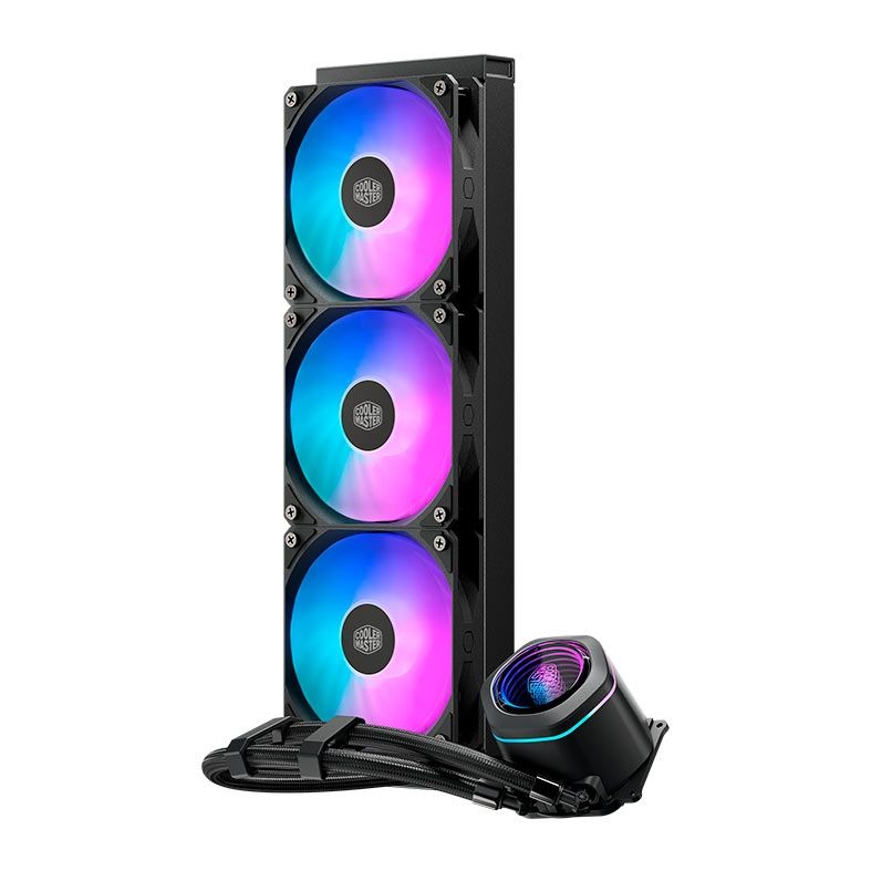 WATER COOLER COOLER MASTER MASTERLIQUID CORE NEX, ARGB, 360MM, INTEL-AMD, PRETO, MLX-D36M-A18PA-R1