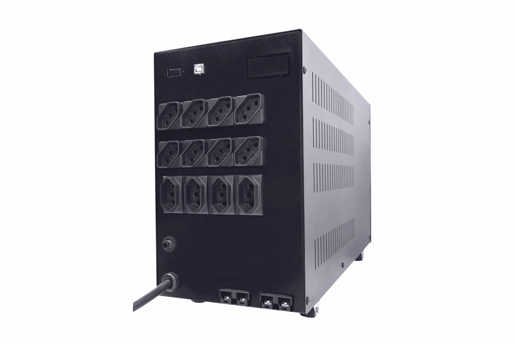 NOBREAK TS SHARA 3200VA UPS PROFESSIONAL ENTRADA E SAIDA BIVOLT, EXPANSÃO 24V, USB, RODIZIO