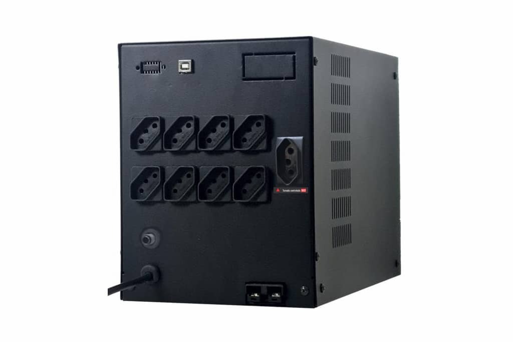 NOBREAK TS SHARA SENOIDAL 2200VA ENT. E SAI. BIVOLT, EXP 24V, USB/WI-FI, 4BS 12V 7AH