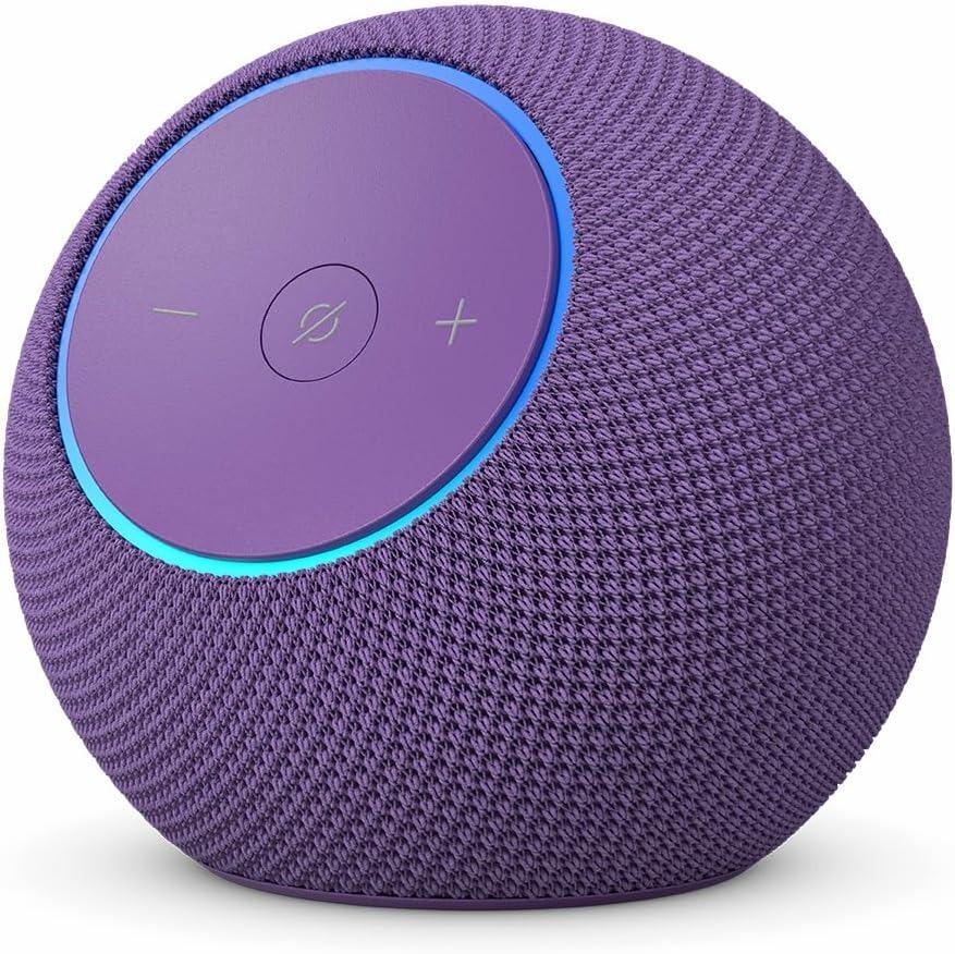 ECHO DOT MAX AMAZON GERAÇÃO MAIS RECENTE, ASSISTENTE VIRTUAL: ALEXA INTEGRADA, ROXO - B0DKLNNYY4