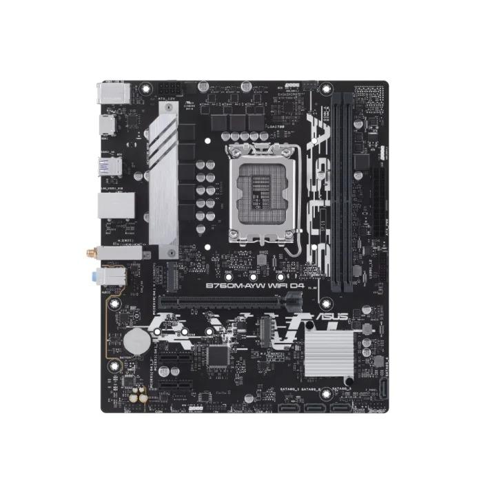 Placa Mãe ASUS Intel B760, LGA 1700 MATX, PCIe 4.0 DDR4 WIFI6
