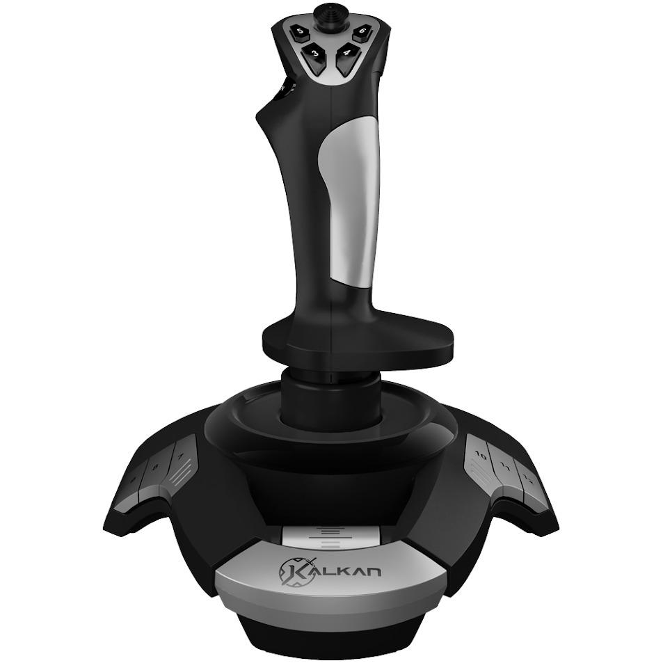 CÂMBIO PARA SIMULADOR DE VOO KALKAN STRIDER PRETO