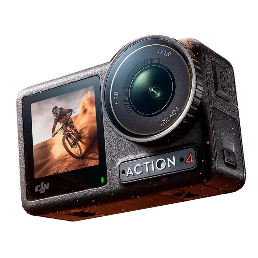 CÂMERA DE AÇÃO DJI OSMO ACTION 4 STANDARD COMBO BR - DJI207